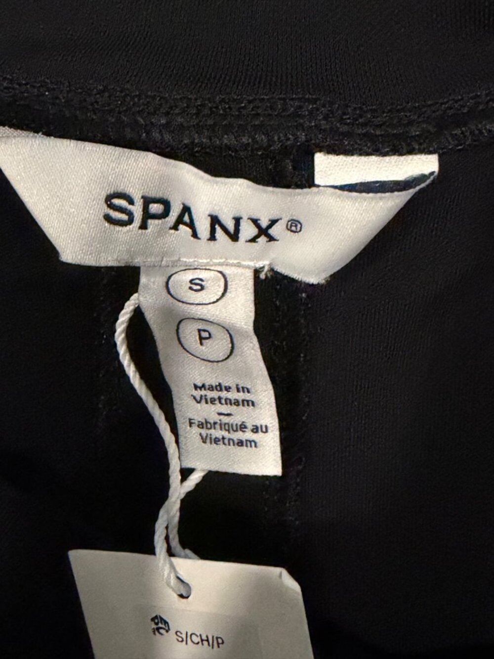 NWT Spanx Sleek Jersey Ruched Tank Dress Black Sz Small - Picture 4 of 9